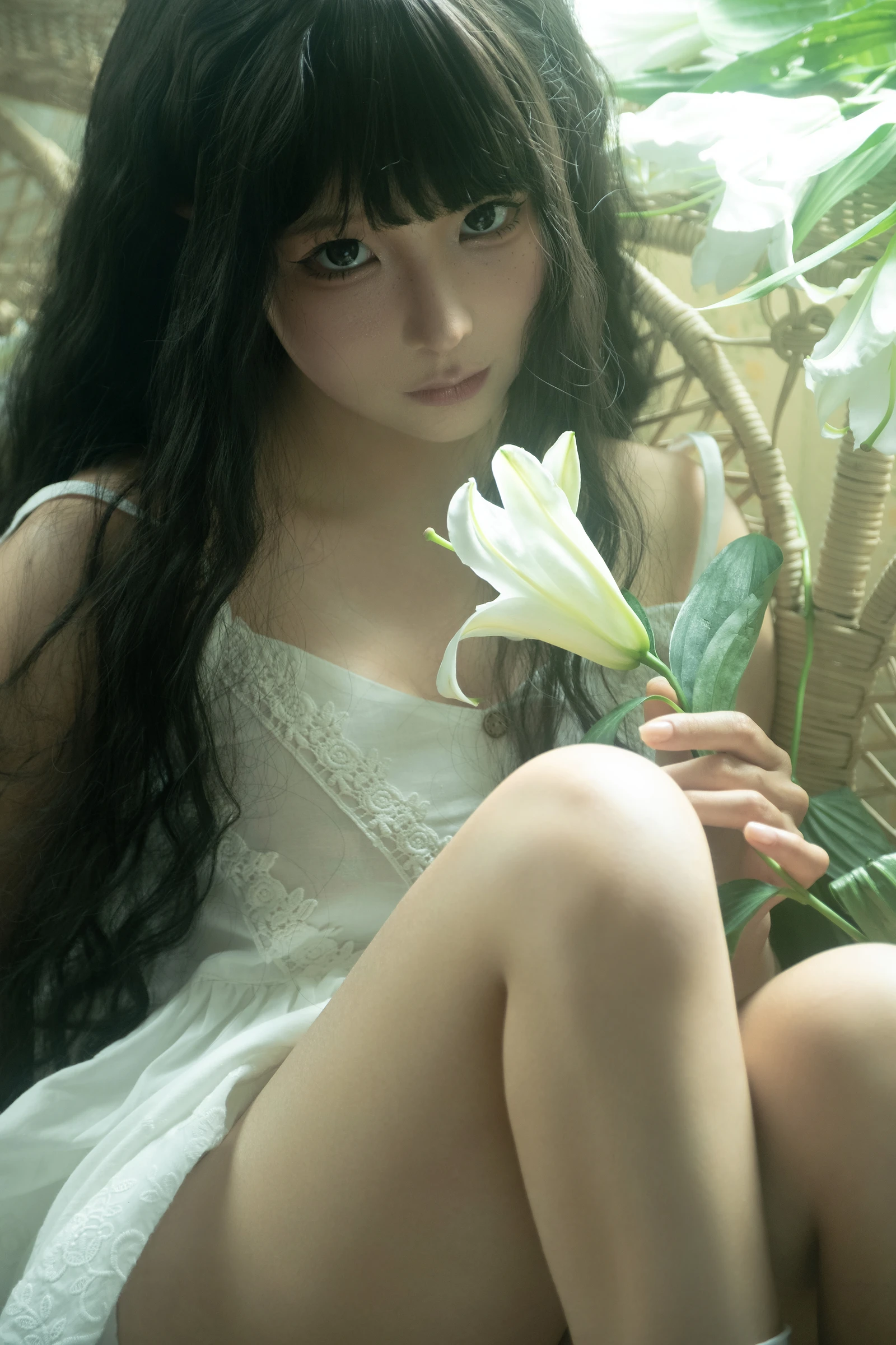 图片[2]-蠢沫沫 白吊带 36P-COS世界